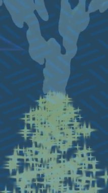 Yaratıcı video düzenleme film tasarımı için benzersiz hareket grafikleri biçimi giriş hareketi video pro