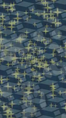 Dijital doku yüzey tasarım biçimi ile modern video animasyonu için gelişmiş hareket grafikleri