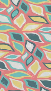 Lüks hareket projeleri için soyut tasarım stili animasyonu olan üst düzey dijital doku