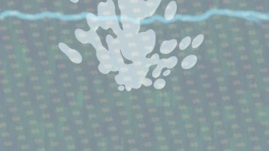 Lüks hareket tasarımı üst düzey video projeleri ve dijital sanat için zarif, pürüzsüz bir dokusu var.