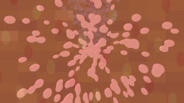 Organik desenli yüzey giriş stili video film sanatı ile soyut arkaplan tasarımı