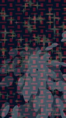 Estetik doku arkaplan tasarımı renkli hareket grafikleri ile moda film giriş profosyoneli