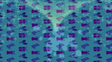 Modern medya üretimi için fütüristik dijital soyut doku sinematik tarz hareketli grafik ögesi