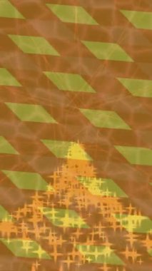 Benzersiz dijital animasyon tarzı grafikleri olan yaratıcı ortam tasarımı için yenilikçi hareket dokusu