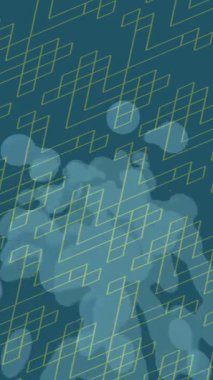 Benzersiz hareket grafikleri tasarım sanatına sahip yaratıcı film üretimi için özet bir arkaplan