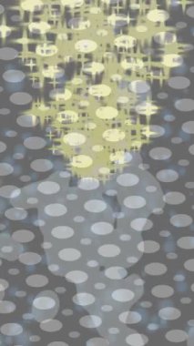 Benzersiz hareket grafikleri tasarım sanatına sahip yaratıcı film üretimi için özet bir arkaplan