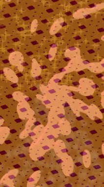 Benzersiz hareket grafikleri tasarım sanatına sahip yaratıcı film üretimi için özet bir arkaplan