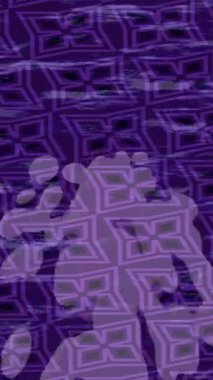 Lüks hareket projeleri için soyut tasarım stili animasyonu olan üst düzey dijital doku