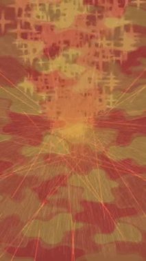 Benzersiz dijital animasyon tarzı grafikleri olan yaratıcı ortam tasarımı için yenilikçi hareket dokusu