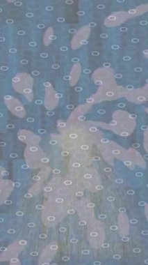 Benzersiz dijital animasyon tarzı grafikleri olan yaratıcı ortam tasarımı için yenilikçi hareket dokusu