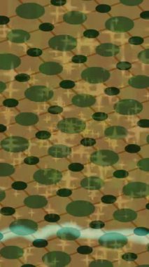 Benzersiz dijital animasyon tarzı grafikleri olan yaratıcı ortam tasarımı için yenilikçi hareket dokusu