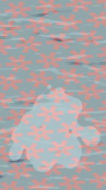 Benzersiz hareket grafikleri tasarım sanatına sahip yaratıcı film üretimi için özet bir arkaplan