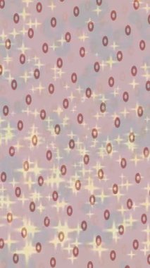 Benzersiz video giriş tasarımı projeleri için detaylı yüzey kalıbı film animasyon stili grafik girişi