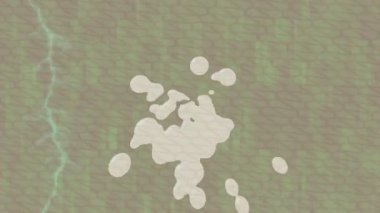 Profesyonel video projeleri sanat tarzı için organik hareketli arkaplan tasarımı