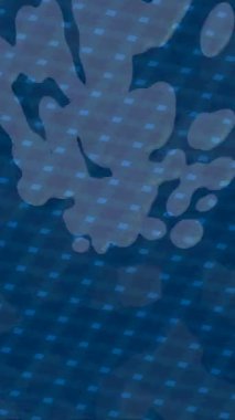 Benzersiz dijital animasyon tarzı grafikleri olan yaratıcı ortam tasarımı için yenilikçi hareket dokusu