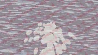 Estetik doku arkaplan tasarımı renkli hareket grafikleri ile moda film giriş profosyoneli