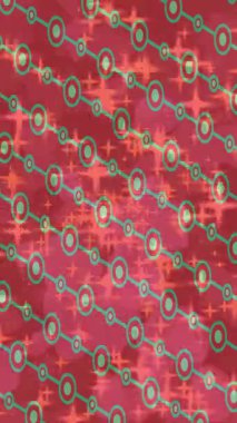 Soyut hareket desenli fütüristik video üretimi için dinamik dijital arkaplan