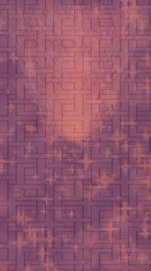 Benzersiz dijital animasyon tarzı grafikleri olan yaratıcı ortam tasarımı için yenilikçi hareket dokusu