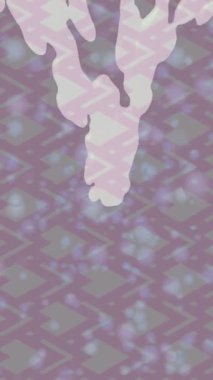 Lüks hareket projeleri için soyut tasarım stili animasyonu olan üst düzey dijital doku