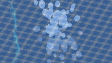 Organik desenli yüzey giriş stili video film sanatı ile soyut arkaplan tasarımı