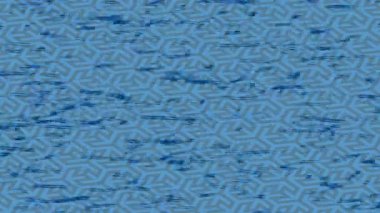 Benzersiz dijital animasyon tarzı grafikleri olan yaratıcı ortam tasarımı için yenilikçi hareket dokusu