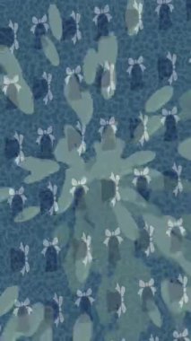 Benzersiz video giriş tasarımı projeleri için detaylı yüzey kalıbı film animasyon stili grafik girişi