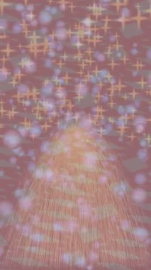 Soyut hareket desenli fütüristik video üretimi için dinamik dijital arkaplan