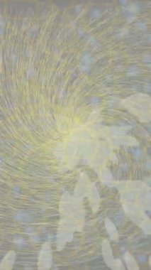 Organik desenli yüzey giriş stili video film sanatı ile soyut arkaplan tasarımı