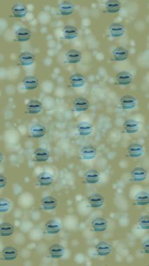 Estetik doku arkaplan tasarımı renkli hareket grafikleri ile moda film giriş profosyoneli