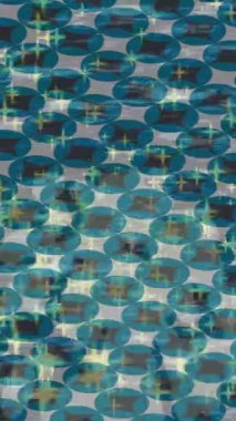 Benzersiz dijital animasyon tarzı grafikleri olan yaratıcı ortam tasarımı için yenilikçi hareket dokusu