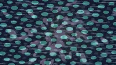 Lüks hareket projeleri için soyut tasarım stili animasyonu olan üst düzey dijital doku