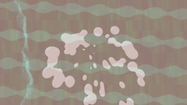 Estetik doku arkaplan tasarımı renkli hareket grafikleri ile moda film giriş profosyoneli