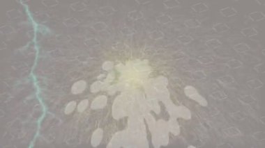 Benzersiz dijital hareket grafiklerine sahip yaratıcı sinematik projeler için yumuşak animasyon yüzeyi