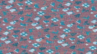 Benzersiz dijital animasyon tarzı grafikleri olan yaratıcı ortam tasarımı için yenilikçi hareket dokusu