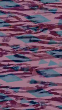 Soyut hareket desenli fütüristik video üretimi için dinamik dijital arkaplan