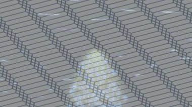 Modern medya üretimi için fütüristik dijital soyut doku sinematik tarz hareketli grafik ögesi