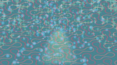 Benzersiz hareket dokusu tasarım sanatı ile profesyonel video düzenleme için modern soyut grafikler