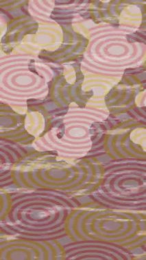 Benzersiz hareket dokusu tasarım sanatı ile profesyonel video düzenleme için modern soyut grafikler