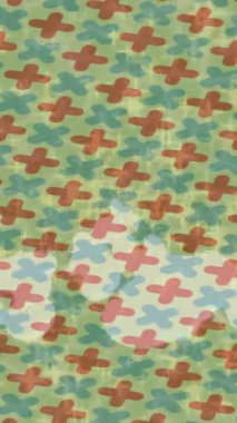 Dijital doku yüzey tasarım biçimi ile modern video animasyonu için gelişmiş hareket grafikleri