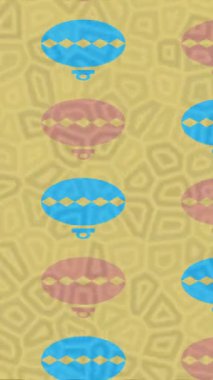 Organik desenli yüzey giriş stili video film sanatı ile soyut arkaplan tasarımı