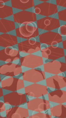 Benzersiz hareket grafikleri tasarım sanatına sahip yaratıcı film üretimi için özet bir arkaplan