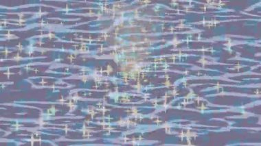 Lüks hareket projeleri için soyut tasarım stili animasyonu olan üst düzey dijital doku