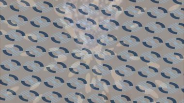 Lüks hareket projeleri için soyut tasarım stili animasyonu olan üst düzey dijital doku