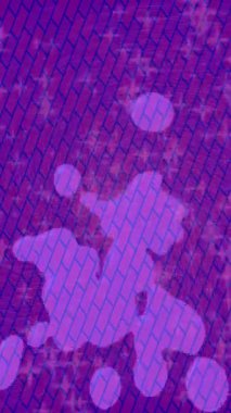 Benzersiz dijital animasyon tarzı grafikleri olan yaratıcı ortam tasarımı için yenilikçi hareket dokusu