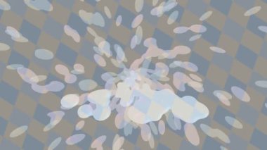 Lüks hareket projeleri için soyut tasarım stili animasyonu olan üst düzey dijital doku