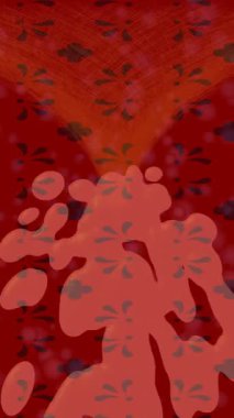 Estetik doku arkaplan tasarımı renkli hareket grafikleri ile moda film giriş profosyoneli