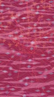 Lüks hareket projeleri için soyut tasarım stili animasyonu olan üst düzey dijital doku