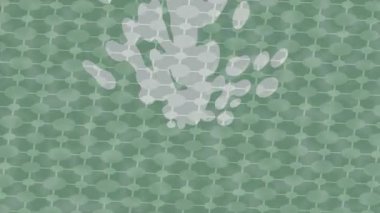 Soyut hareket desenli fütüristik video üretimi için dinamik dijital arkaplan