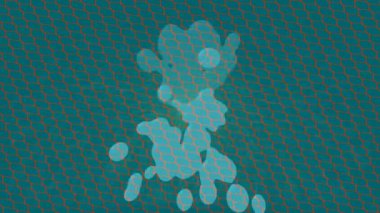 Benzersiz video giriş tasarımı projeleri için detaylı yüzey kalıbı film animasyon stili grafik girişi