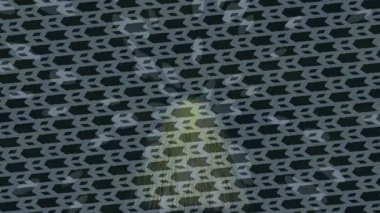 Modern medya üretimi için fütüristik dijital soyut doku sinematik tarz hareketli grafik ögesi